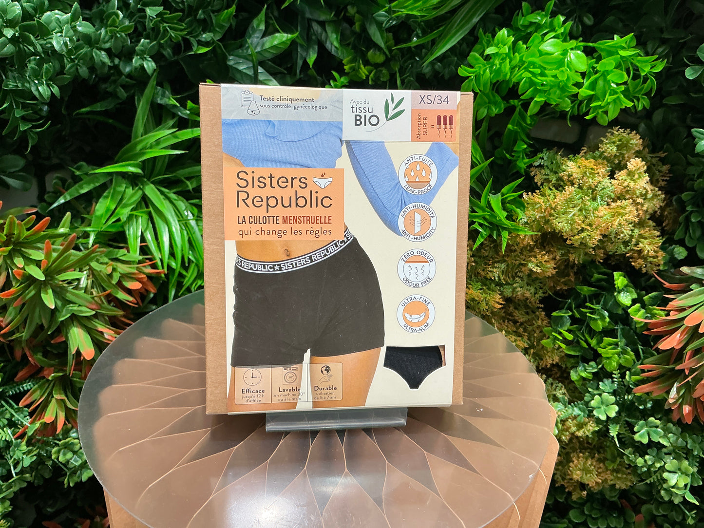 Culotte Menstruelle Boxer Ginger Sisters Republic