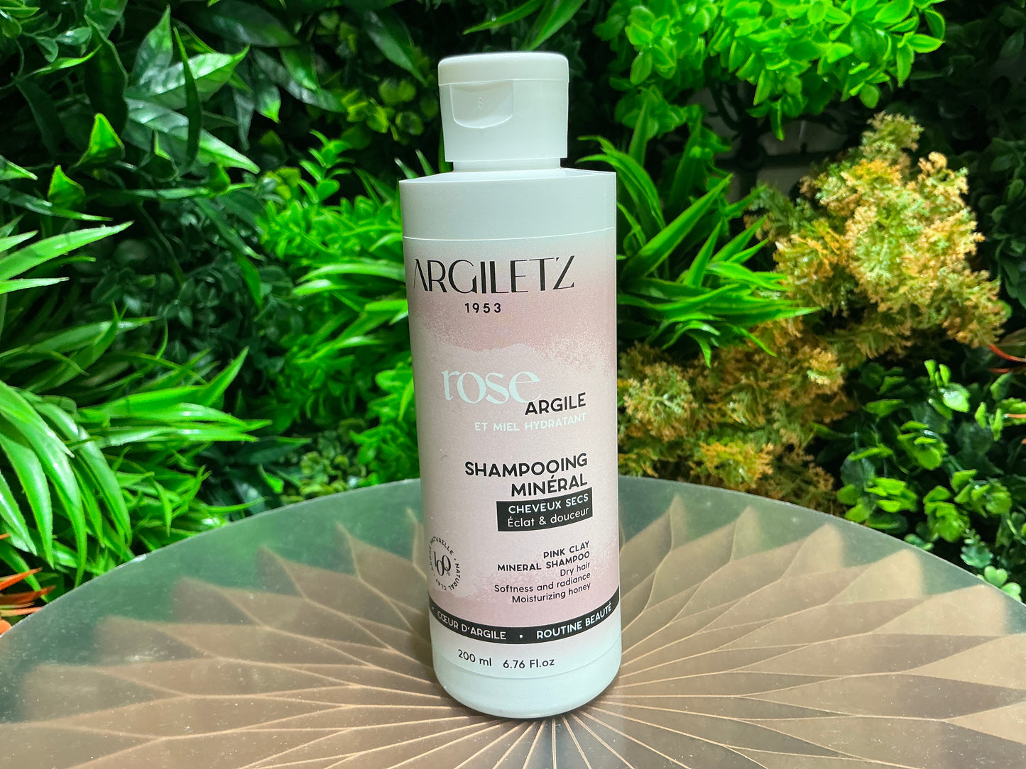 Shampooing Argile Rose Cheveux secs 200ml ARGILETZ