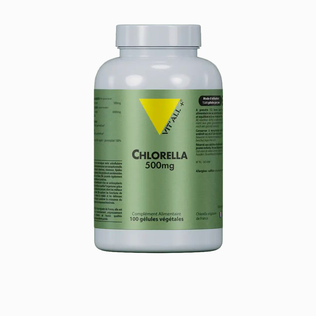 CHLORELLA 500mg Boite de 100 gélules