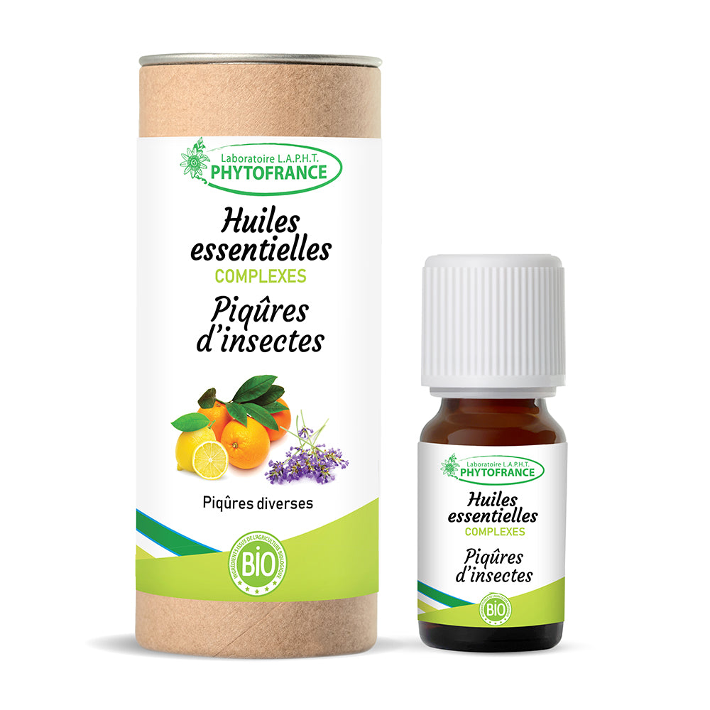 Complexe Huiles Essentielles Piqûres d’Insectes BIO 10ml