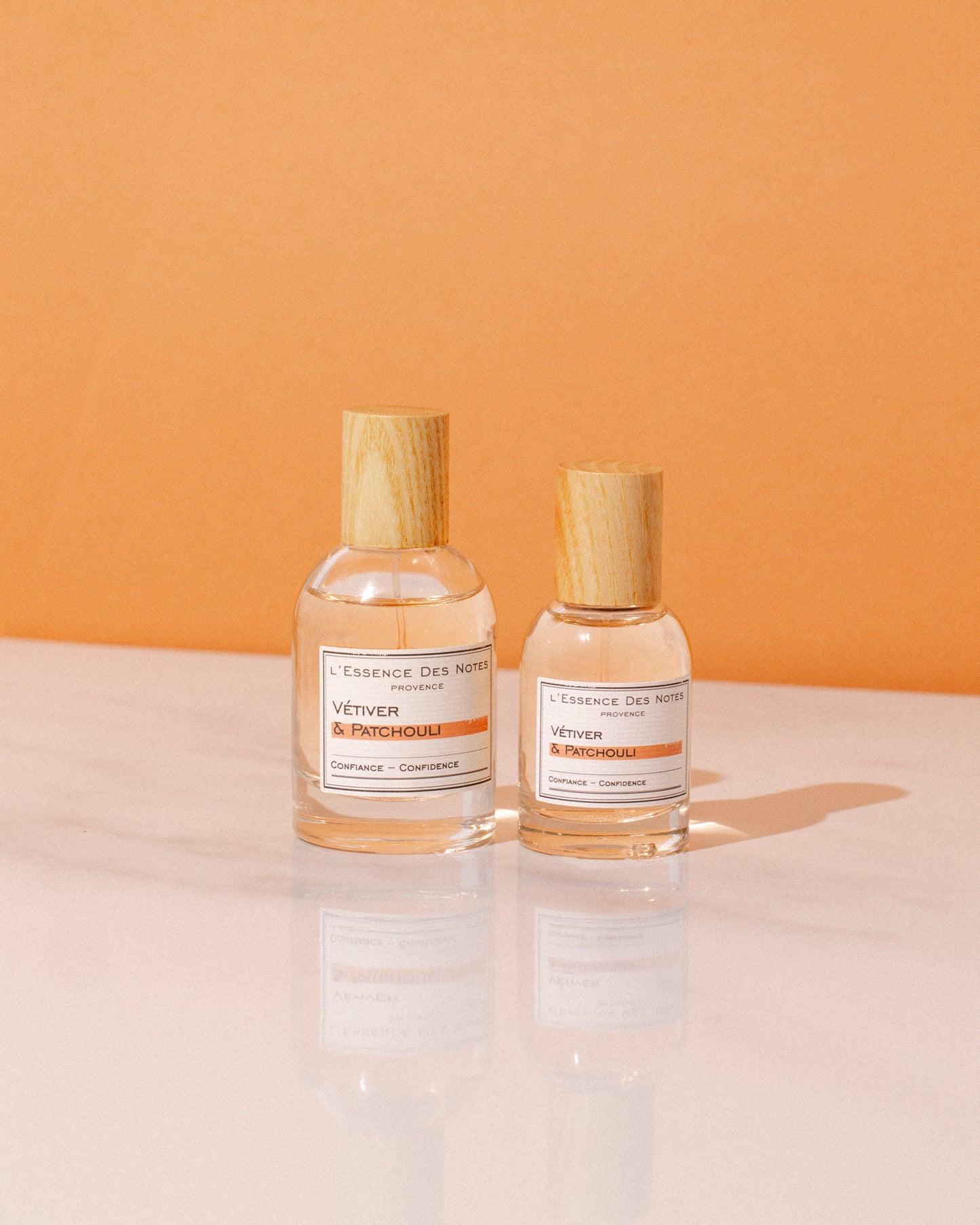 Eau de Parfum Vétivier et Patchouli Confiance L'Essence des Notes