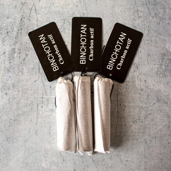 Binchotan charbon végétal BIO filtre à eau