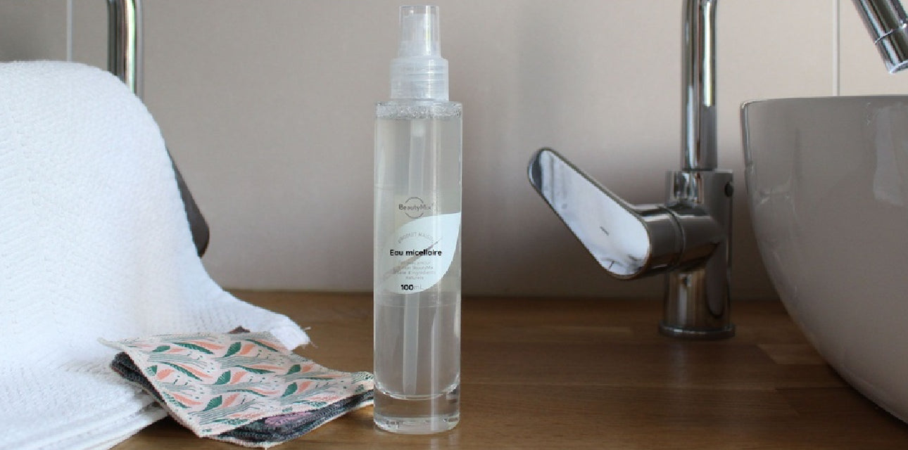 Eau Micellaire maison confectionnée avec votre Robot Beauty Mix