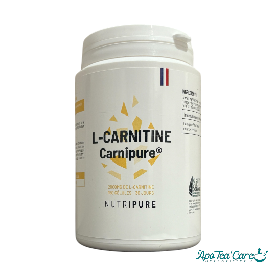 L-Carnitine Carnipure 2000mg 150 Gélules - Énergie & Performance Sportive