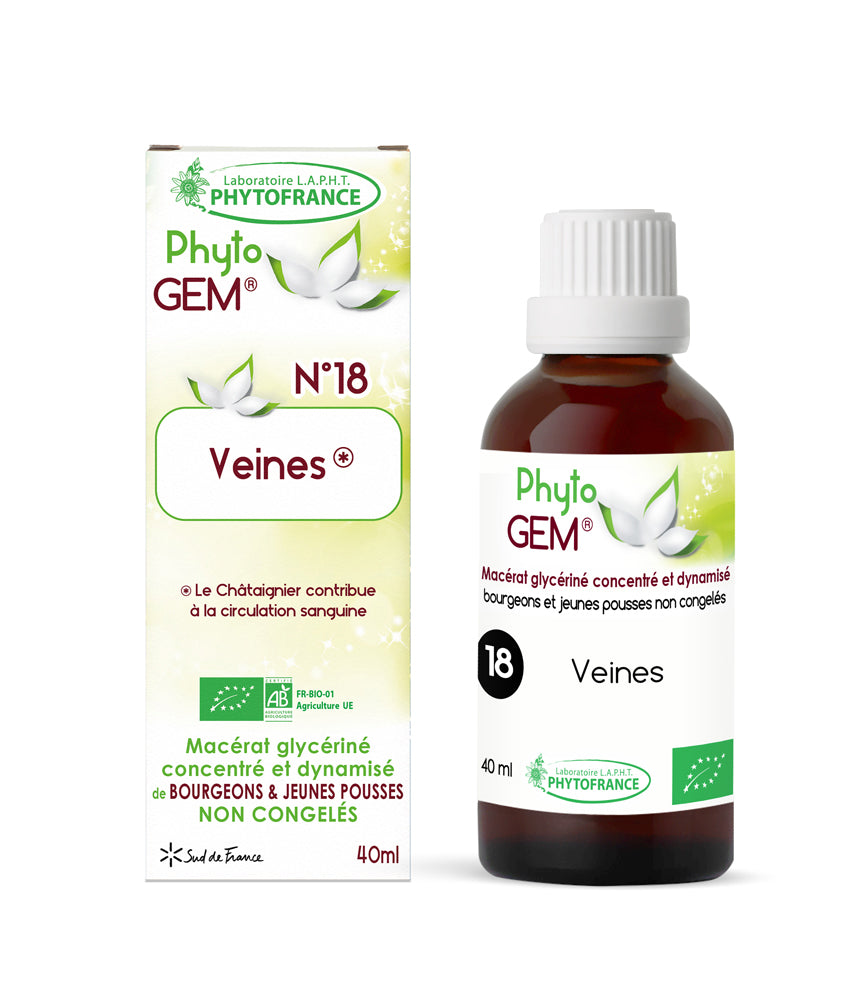 Veines et Capillaires Phyto'gem Bio 40ml