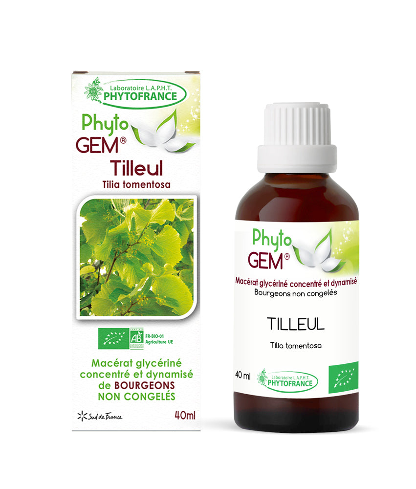 Macérat Phyto’gem Concentré de Bourgeons Tilleul BIO 40ml