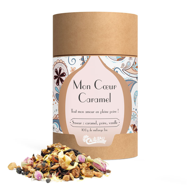Savoureuse Mon Coeur Caramel en tube 15 infusettes