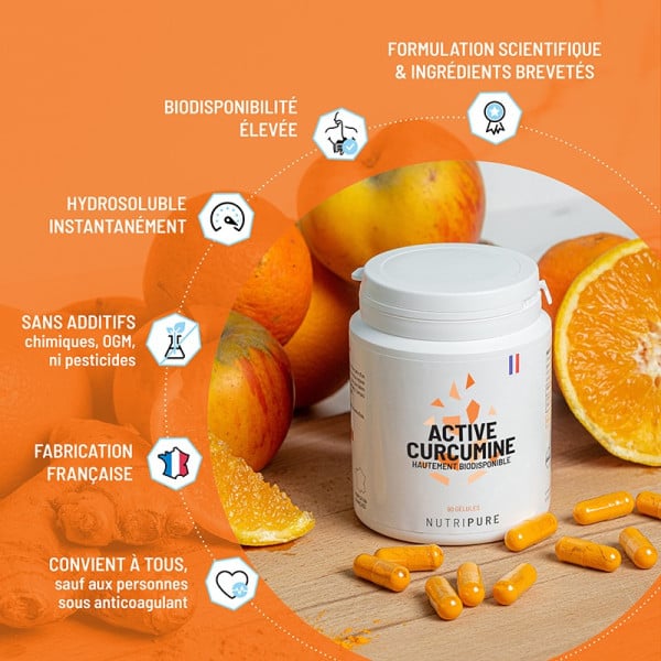 Active Curcumine 90 Gélules - Articulations Digestion