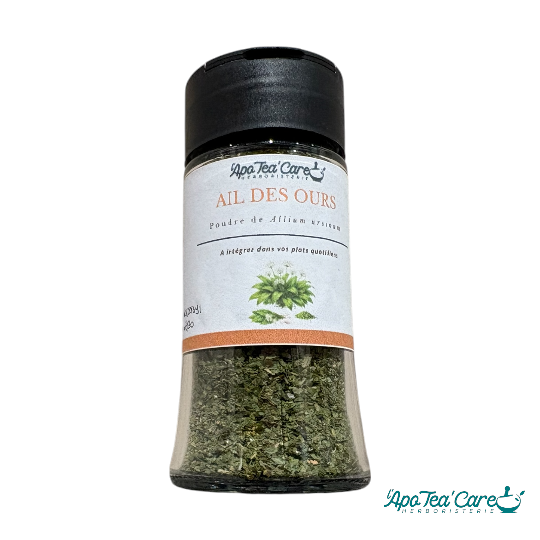 Ail des Ours Premium en Saupoudreur Verre 20g L'ApoTea'Care