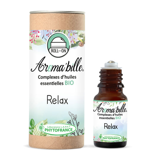 Complexe Huiles Essentielles Relax Aromabille 10ml Bio