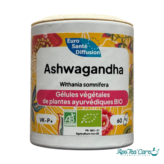 Ashwagandha BIO Français - Gestion du Stress & Bien-Être