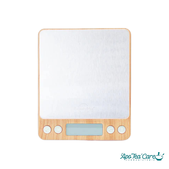 Balance de précision 0.01g - 500g - Packaging : Bambou