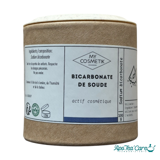 Bicarbonate de soude - Volume : 100 g (pot végétal)
