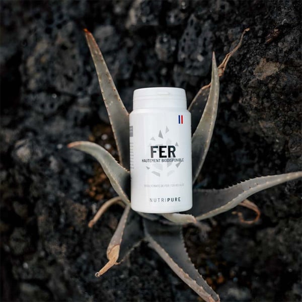 Bisglycinate de Fer 120 Gélules Nutripure - Énergie & Vitalité
