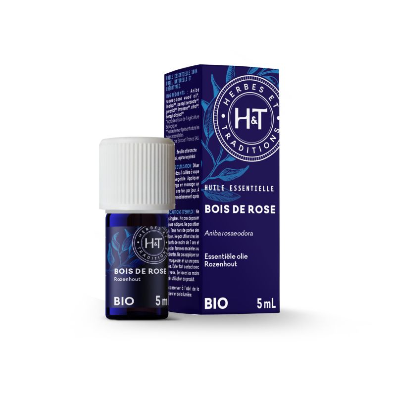 Huile Essentielle Bois de Rose BIO Herbes et traditions