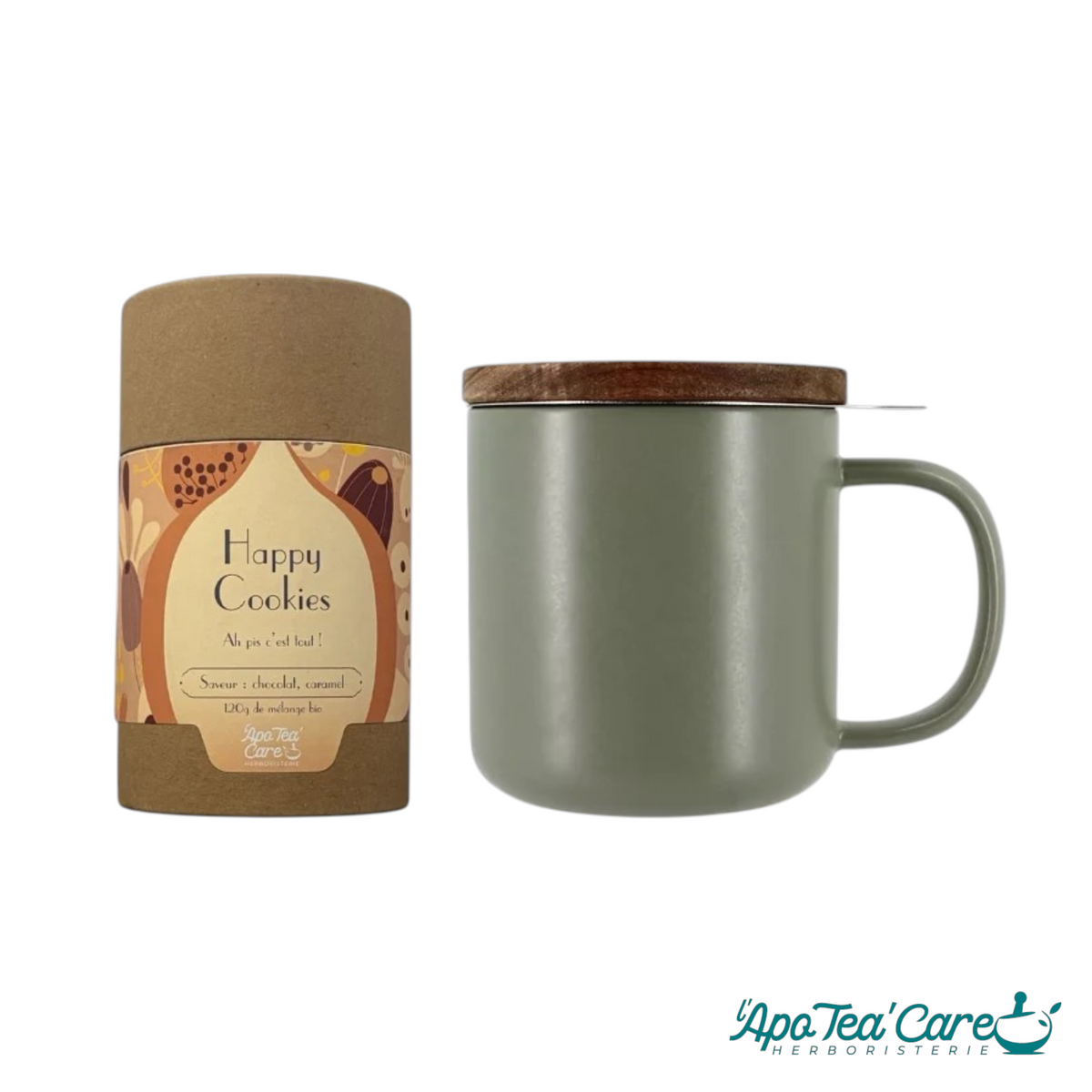 Coffret Tisanière & infusion à personnaliser - L'ApoTea'Care