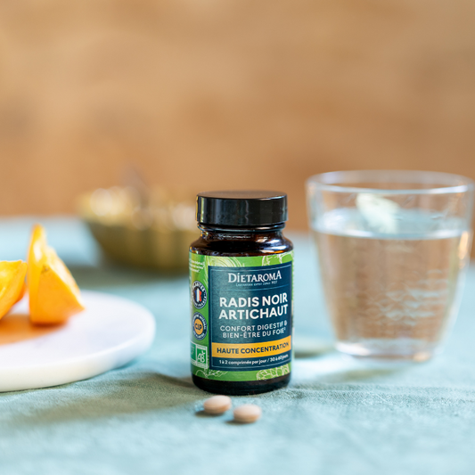 Concentré Intégral de Plantes Radis Noir Artichaut 60 comprimés Dietaroma