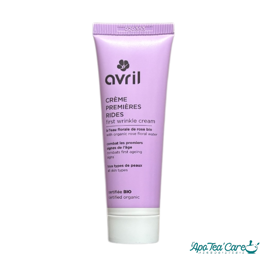 Crème premières rides bio 50ml Avril Cosmétiques – soin préventif hydratant certifié bio L'ApoTea'Care