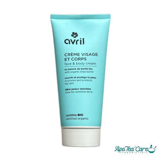 Crème Visage & Corps Bio – 200ml - pour toute la famille - L'ApoTea'Care