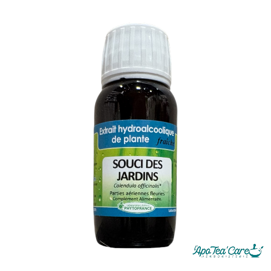 Extrait Hydroalcoolique Calendula Bio - Souci des Jardins (Calendula Officinalis)