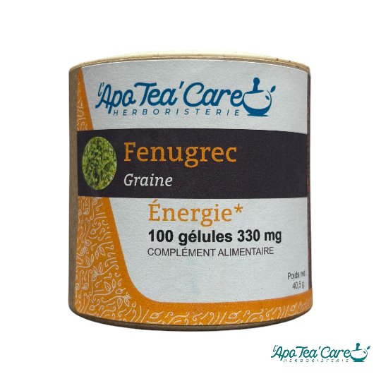 FENUGREC Graine 100 gélules Lactation et Équilibre Métabolique
