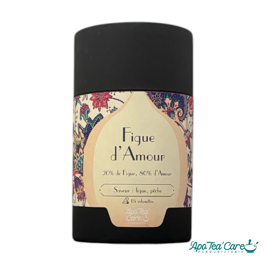 Figue d'Amour bio 15 infusettes Cailleau – pause bien-être naturelle – L'ApoTea'Care