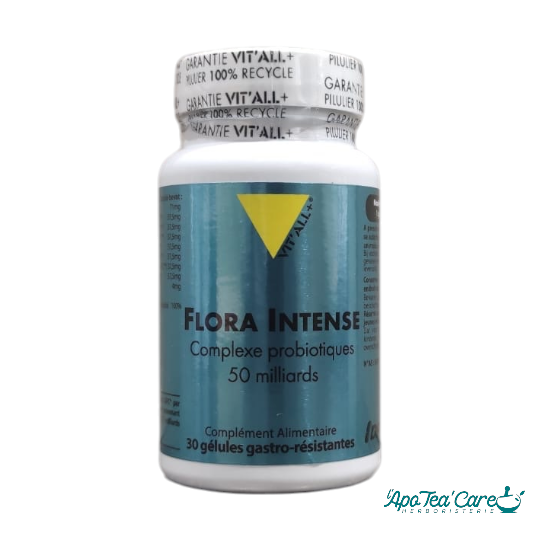 Flora Intense Complexe Probiotique - Microbiote & Digestion (15 ou 30 Gélules)