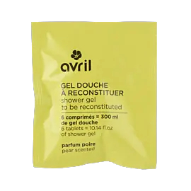 Gel Douche à Reconstituer Parfum Tiaré ou Poire Avril Cosmétiques Bio