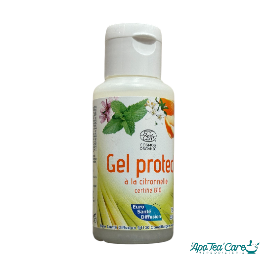 Gel protecteur à la citronnelle - apaise après piqûre - L'ApoTea'Care herboristerie