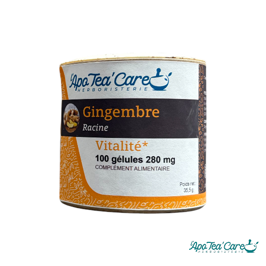 Gingembre Gris 100 gelules 280 mg