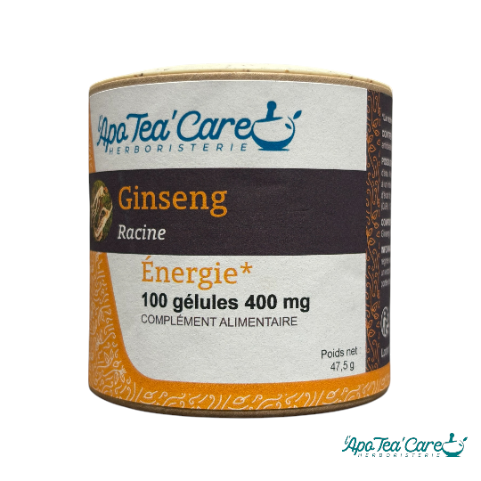 Ginseng 100 gélules Vitalité et Énergie Naturelle