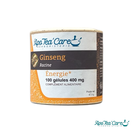 Ginseng 100 gelules 400 mg