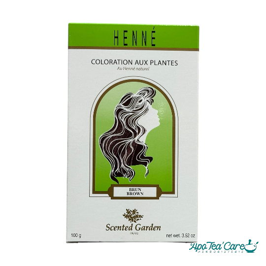 Henné Brun - Coloration naturelle - L'ApoTea'Care herboristerie