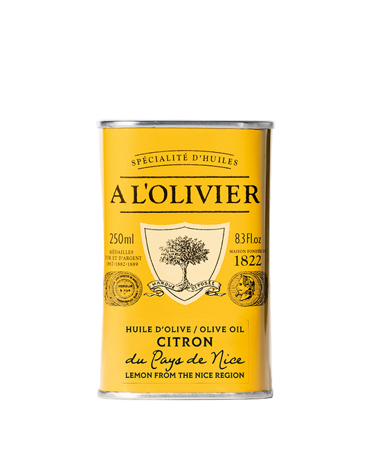 Huile d'olive Aromatique au Citron du pays de Nice