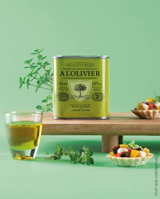 Huile d'olive Aromatique au Thym Citron