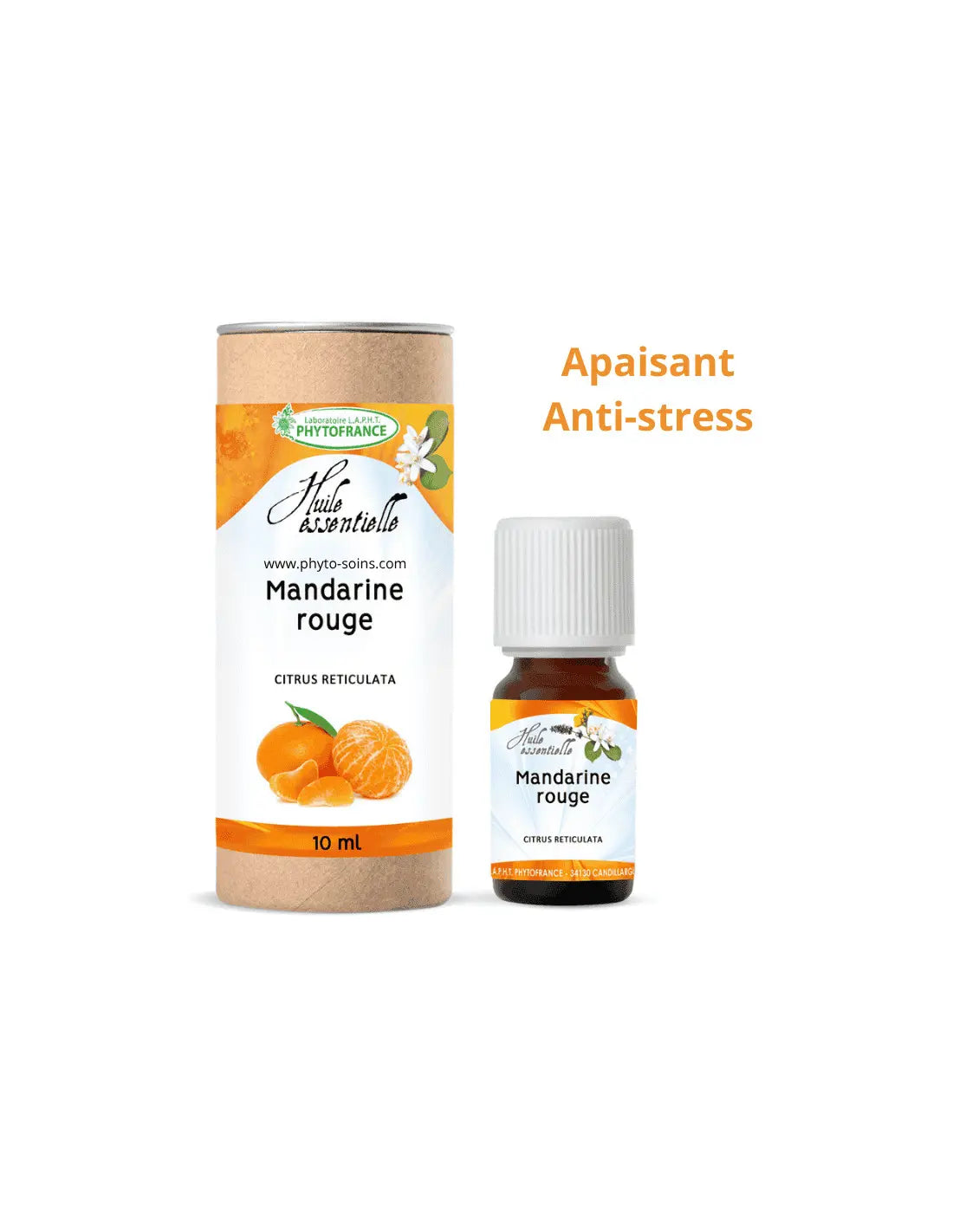 Huile Essentielle Mandarine Rouge 10 ml