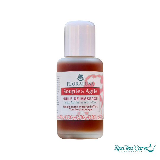 Huile de Massage Aromatique Souple & Agile 50ml