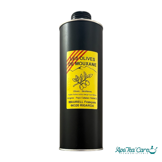 Huile d'olive produite en pays catalan - L'ApoTea'Care Herboristerie et épicerie fine