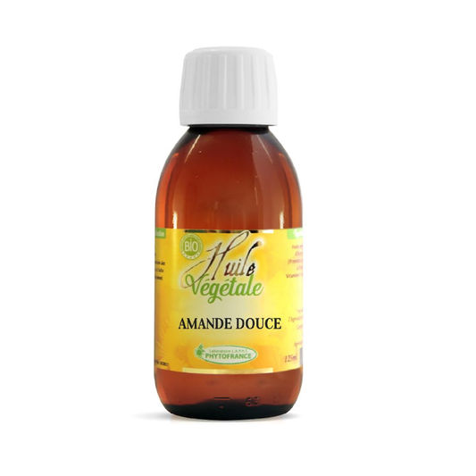 Huile Végétale Amande Douce Bio 125ml