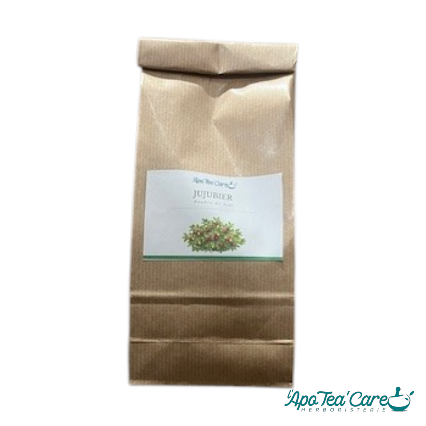 Sachet de poudre de Sidr Jujubier 100% naturelle – soin capillaire - 100g L'ApoTea'Care