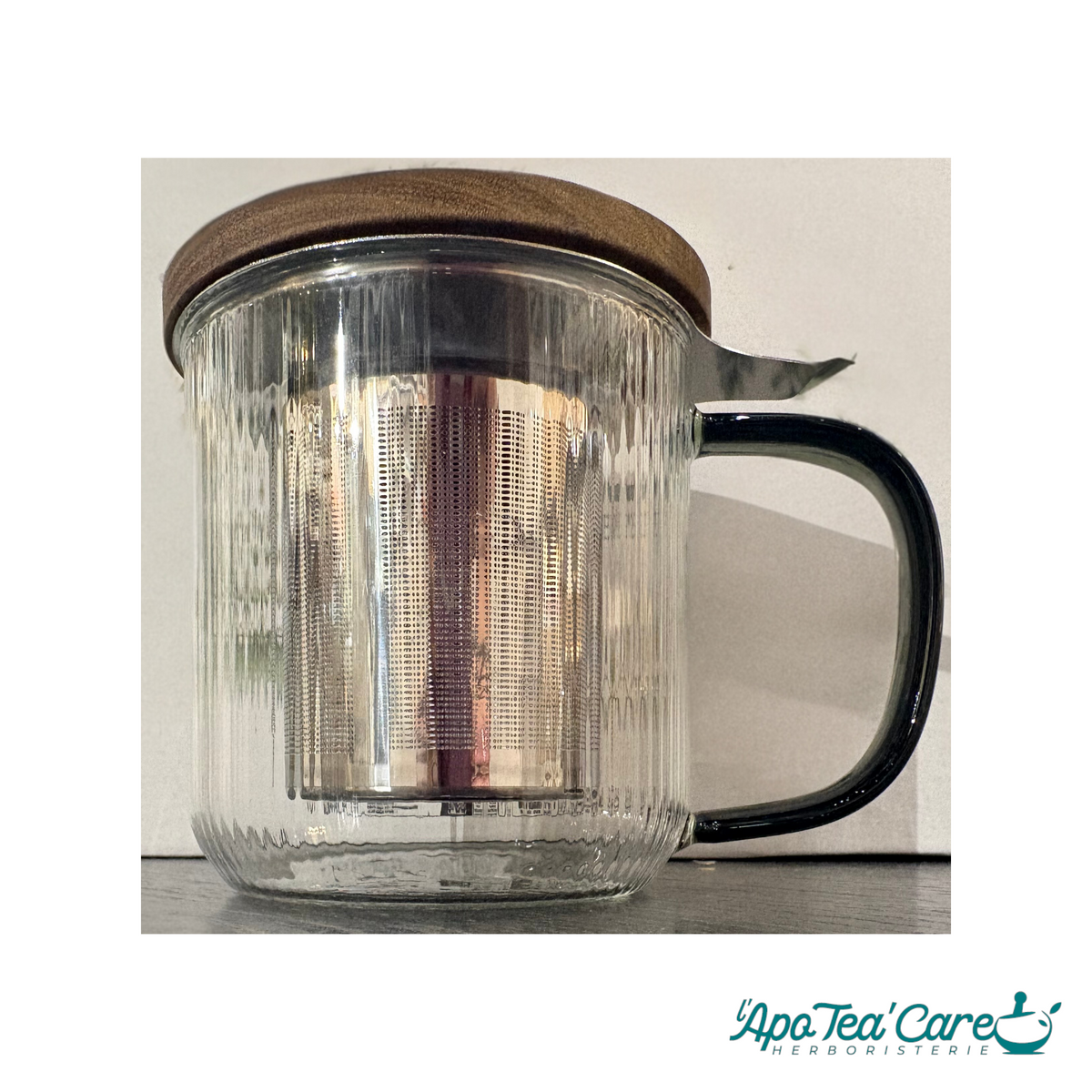 Tisanière Karl en Verre Borosilicate