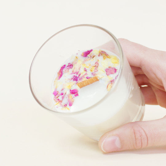 Kit Bougie et Fleurs séchées