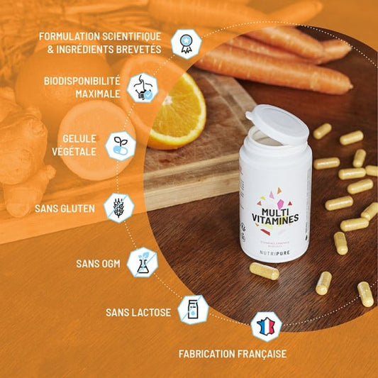 Multivitamines - Format : 60 gélules