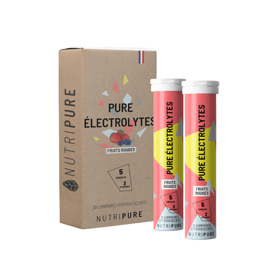 Pastilles Hydratation Électrolytes 30 Pastilles Nutripure - Sport & Récupération