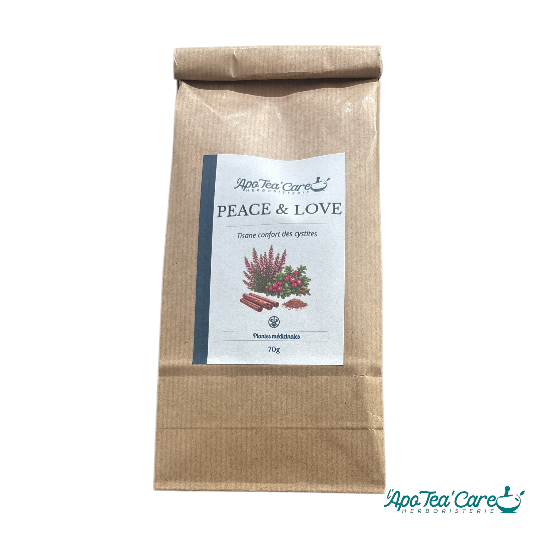 L’ApoTea Peace & Love – Infusion Confort Urinaire