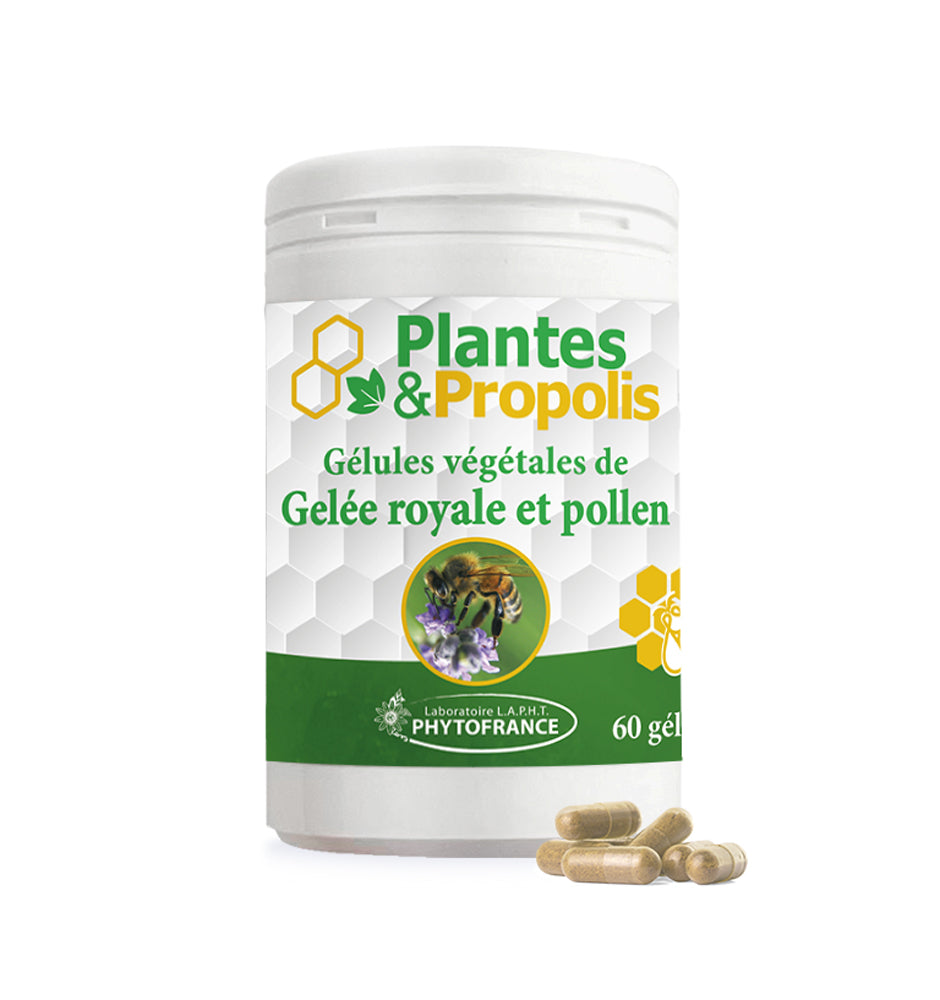 Gelée Royale & Pollen 60 Gélules