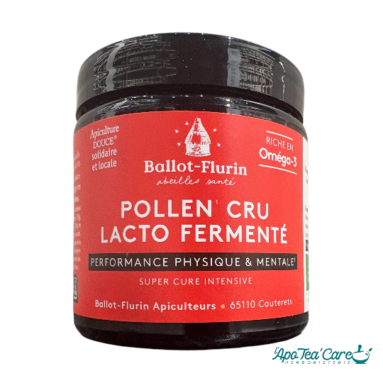 Pollen Bio cru lactofermenté 125g Ballot Flurin
