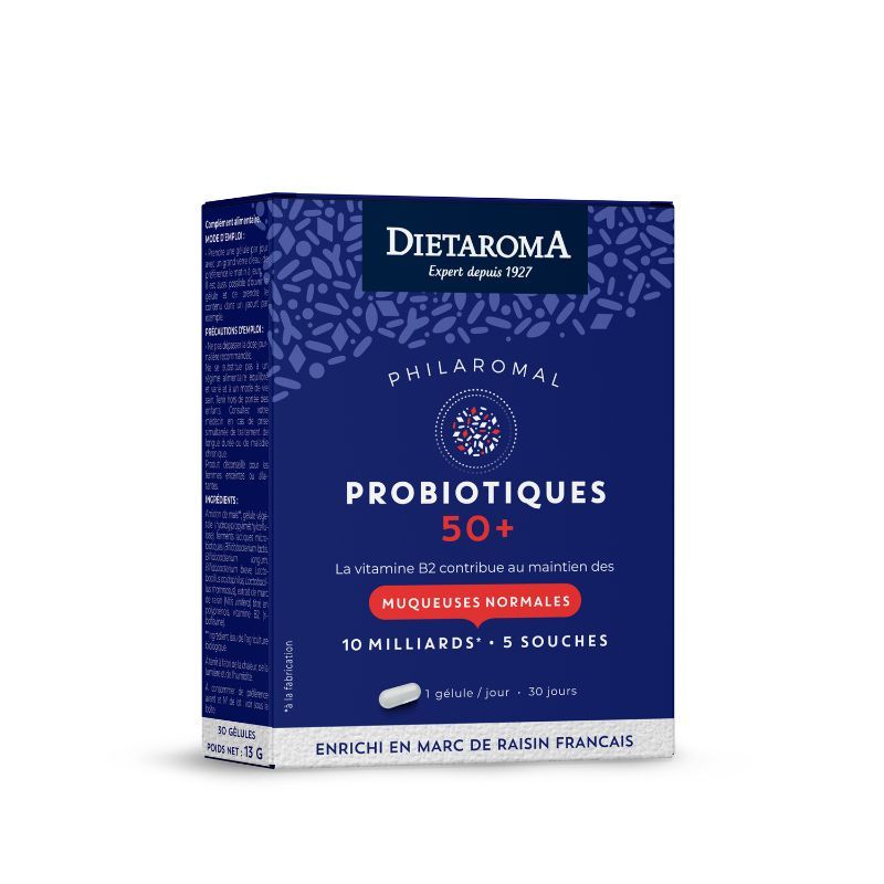 Probiotiques 50+/ 30 Gélules