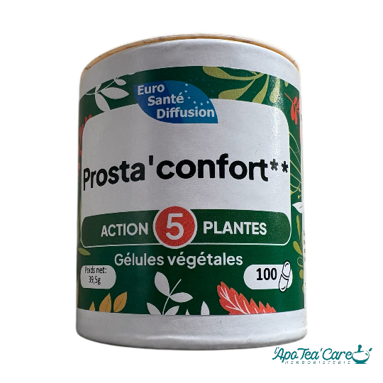 Prosta'Confort 100 Gélules – Complexe 5 Plantes pour la Prostate
