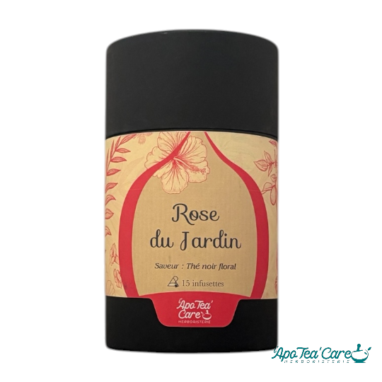Savoureuse Rose du Jardin en tube 15 infusettes ou vrac